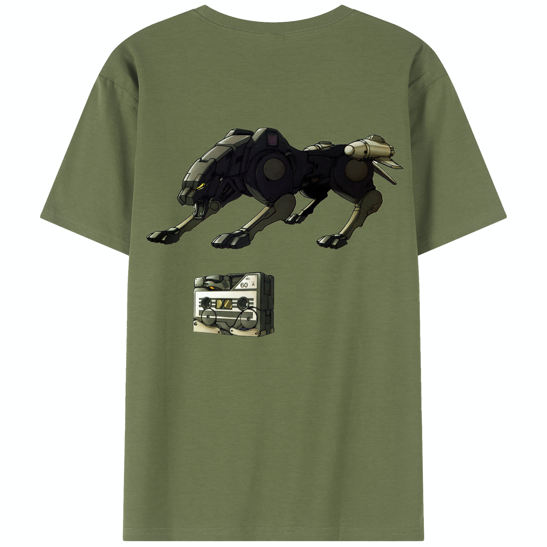 （画像用）  綿100％半袖Tシャツ（背面プリント）
